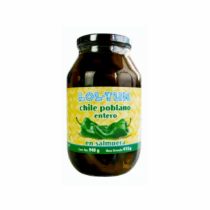 LOL TUN Chile Poblano Enteron en Salmuera 940g